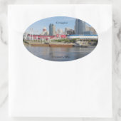 Covington & Barges Aufkleber (Tasche)