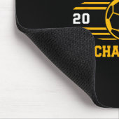 Covington Chargers Fußballrechnung 2025  Mousepad (Ecke)