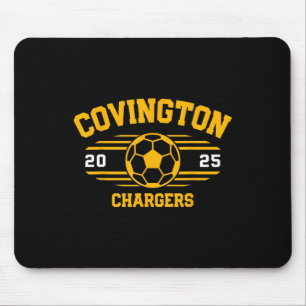 Covington Chargers Fußballrechnung 2025 Mousepad