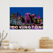 Covington, Kentucky in Graffiti Poster (Küche)