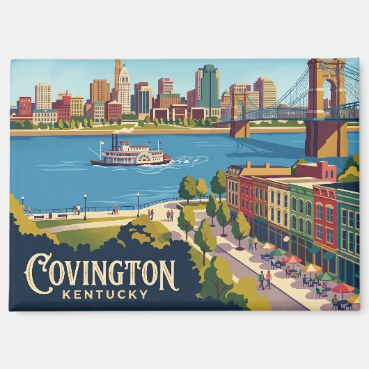 Covington, Kentucky Kentucky Magnet (Vorderseite)