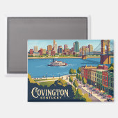 Covington, Kentucky Kentucky Magnet (Vorderseite/Rückseite)