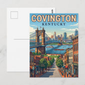 Covington, Kentucky Postkarte (Vorne/Hinten)