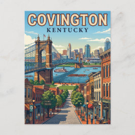 Covington, Kentucky Postkarte