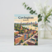 Covington, Kentucky Postkarte (Stehend Vorderseite)