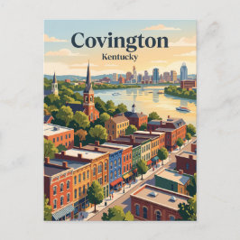 Covington, Kentucky Postkarte