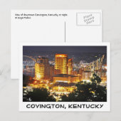 Covington, Kentucky, USA Postkarte (Vorne/Hinten)