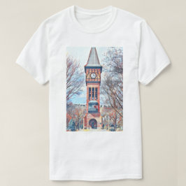 Covington, KY Goebel Park Clock Tower Malerei T-Shirt