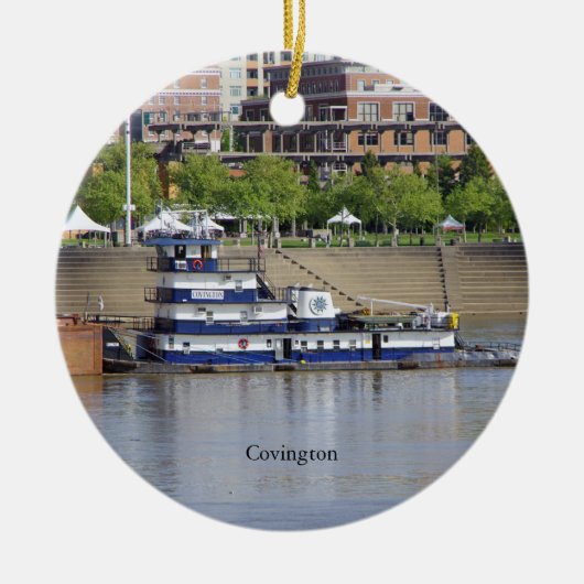 Covington-Ornament Keramik Ornament (Vorne)
