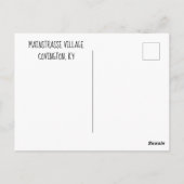 Covington Postcard Postkarte (Rückseite)