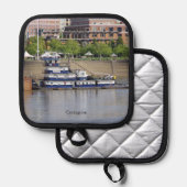 Covington-Topf-Halter Topflappen (Vorderseite/Rückseite)