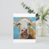 Cow#310 Postkarte (Stehend Vorderseite)