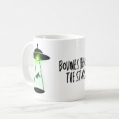 Cow Abduction Kaffeetasse (Vorderseite Links)