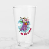 Cow and Chicken Super Cow Al Rescate! Glas (Vorderseite)