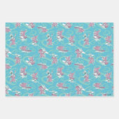 Cow and Chicken Super Cow Pattern Geschenkpapier Set (Vorderseite)