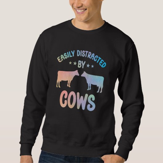 Cow Apparel Farmer Cows Lover for Women & Kids_1 Sweatshirt (Vorderseite)