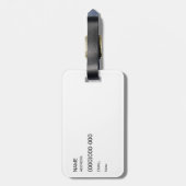 COW bearbeitet Gepäckanhänger (Rückseite vertikal)