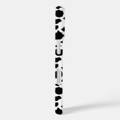 Cow Black and White Pattern Case-Mate iPhone Hülle (Rückseite / Rechts)