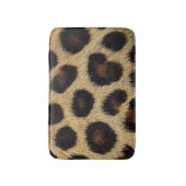 Cow Black White Spots Fur Badematte (Vorderseite Vertikal)