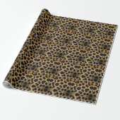 Cow Black White Spots Fur Geschenkpapier (Ungerollt)