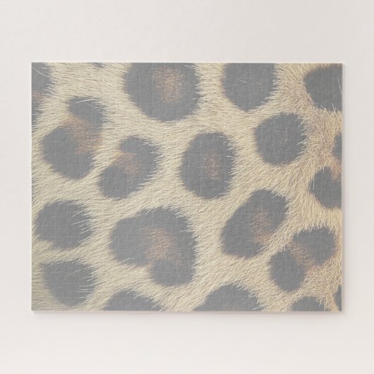 Cow Black White Spots Fur Puzzle (Horizontal)