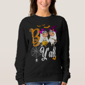 Cow Boo Y'all Farmer Halloween Costume Sweatshirt (Vorderseite)