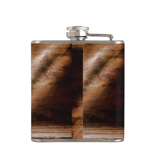 Cow Boy Boost Spur Country Monogram Whiskey Flask Flachmann (Rückseite)