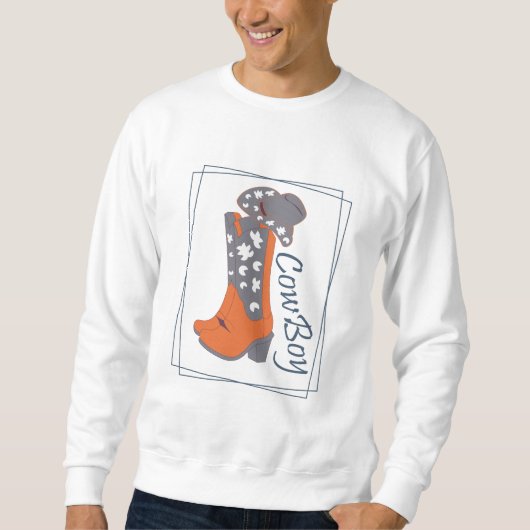 Cow boy sweatshirt (Vorderseite)