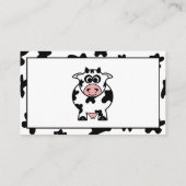 Cow Business Cards Visitenkarte (Rückseite)