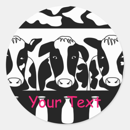 Cow Business Sticker (Vorderseite)