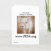 Cow Card - Customize it! Karte (Rückseite)