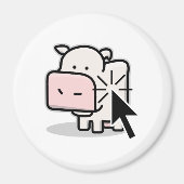 Cow Clicker Magnet (Vorne)