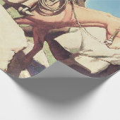 "Cow Country" von Maynard Dixon Geschenkpapier (Ecke)