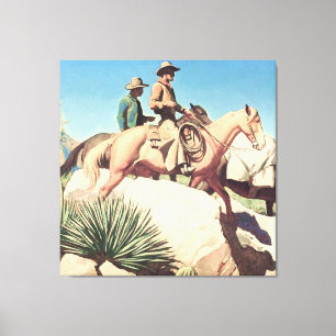 "Cow Country" von Maynard Dixon Leinwanddruck