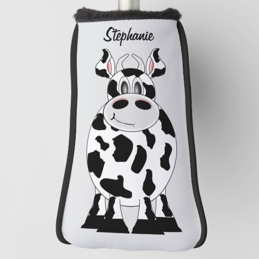 Cow Design Golf Headcover (Rotieren 90)