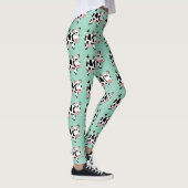 Cow Design You Choose Background Colour Leggings (Rechts)