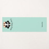 Cow Face Aqua Yoga Mat Yogamatte (Vorderseite (Horizontal))