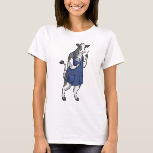 Cow-Friseur-Schere Comb T-Shirt