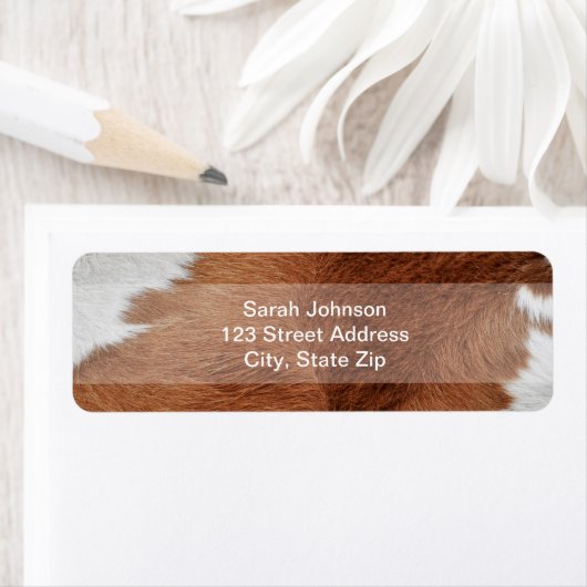 Cow Fur Labels (Insitu)