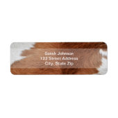 Cow Fur Labels (Vorne)