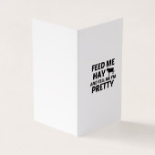 COW FÜTTRE HAY VISITENKARTEN (Vorderseite)