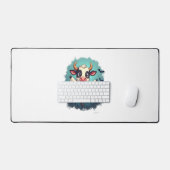 Cow Ghost Boo-levard Schreibtischunterlage (Tastatur & Maus)