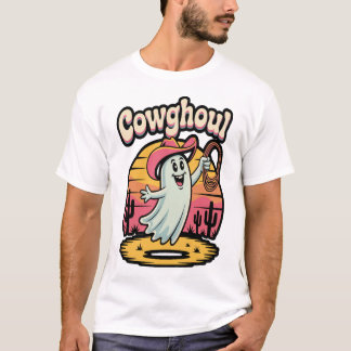 Cow Ghoul Halloween Spooky T-Shirt