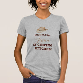 Cow Girl Bachelorette T-Shirt