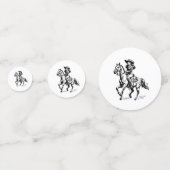 Cow Girl Konfetti (Vorderseiten)