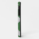 Cow Green und White Monogram Case-Mate iPhone Hülle (Hinten/Links)