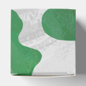 Cow Green und White Monogram Geschenkschachtel (Oben)
