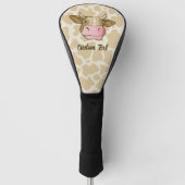 Cow Head Golf Cover Headcover (Vorderseite)