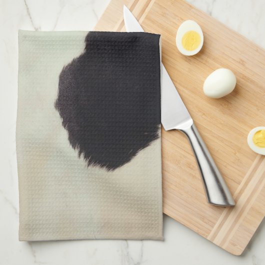 Cow Hide Geschirrtuch (Viertel Falte)