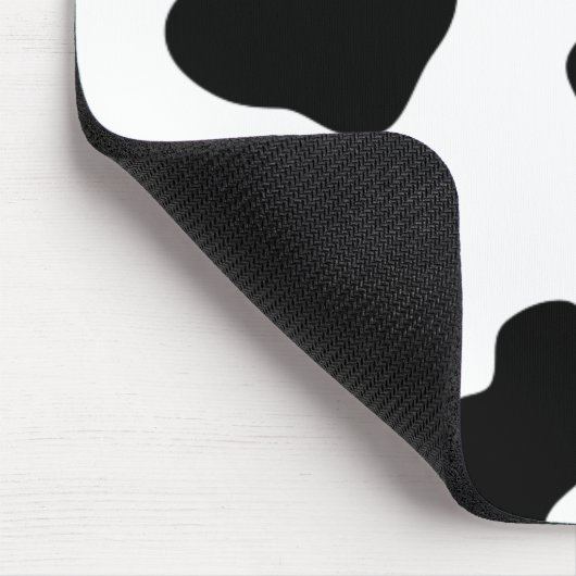 Cow hide pattern mouse pad Funny animal | Print Mousepad (Ecke)